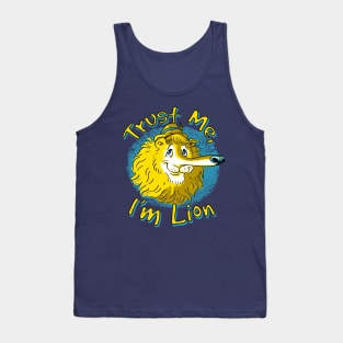 Lying Lion Tank Top